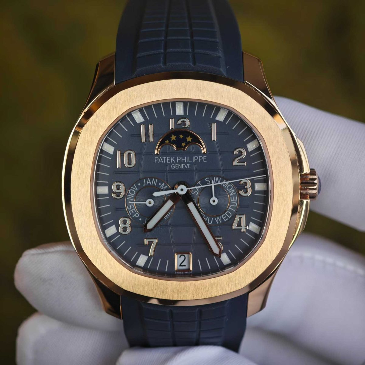Patek Philippe Aquanaut Luce Annual Calendar 39.9mm Watch 5261R-001