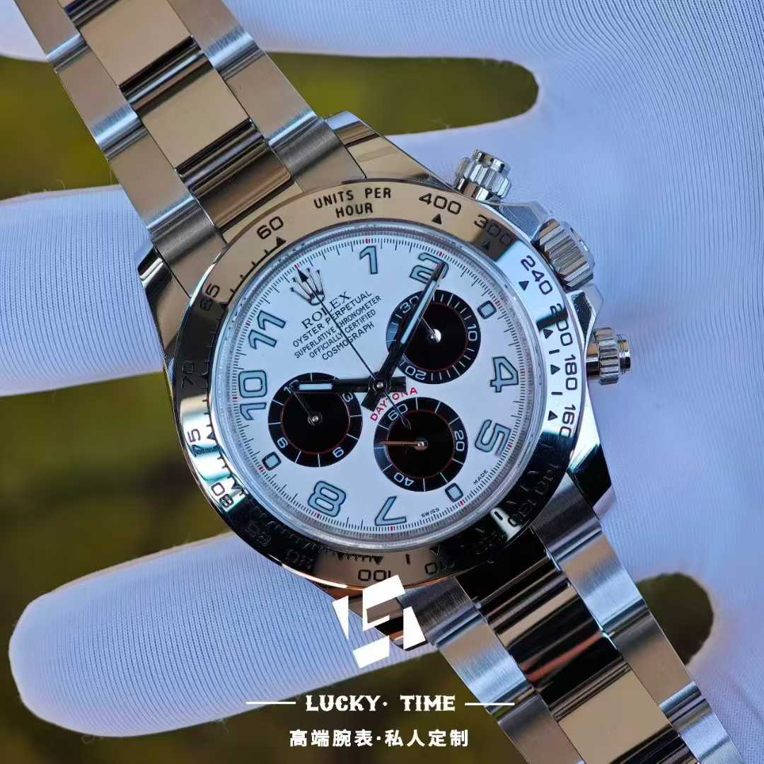 【Luckytime Modification】 Rolex 116509 Digital Panda Daytona 40mm