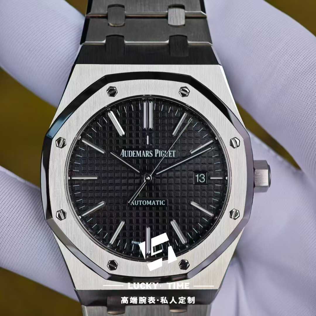 【Luckytime Customization】 Audemars Piguet Royal Oak 15400ST Black Dial 41mm