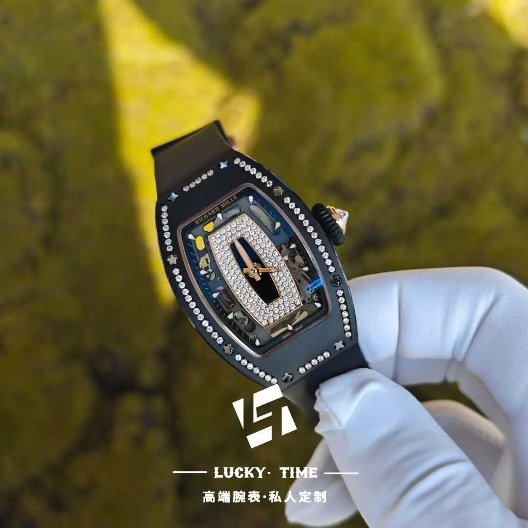 【Custom】 Richard Mille RM07-01 Black Ceramic Ladies‘ Model