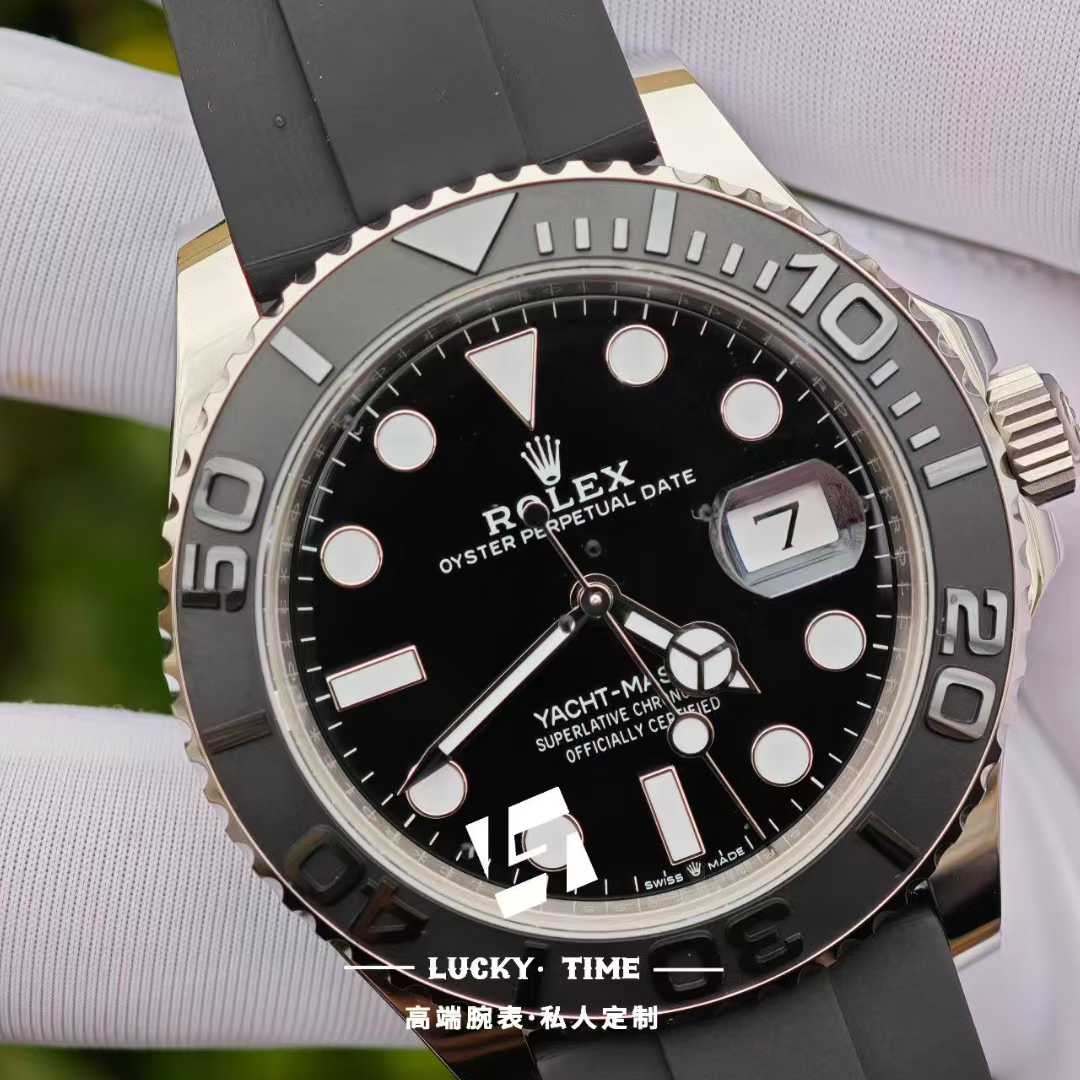 【Custom】 226659 White Gold Yacht‑Master 42mm