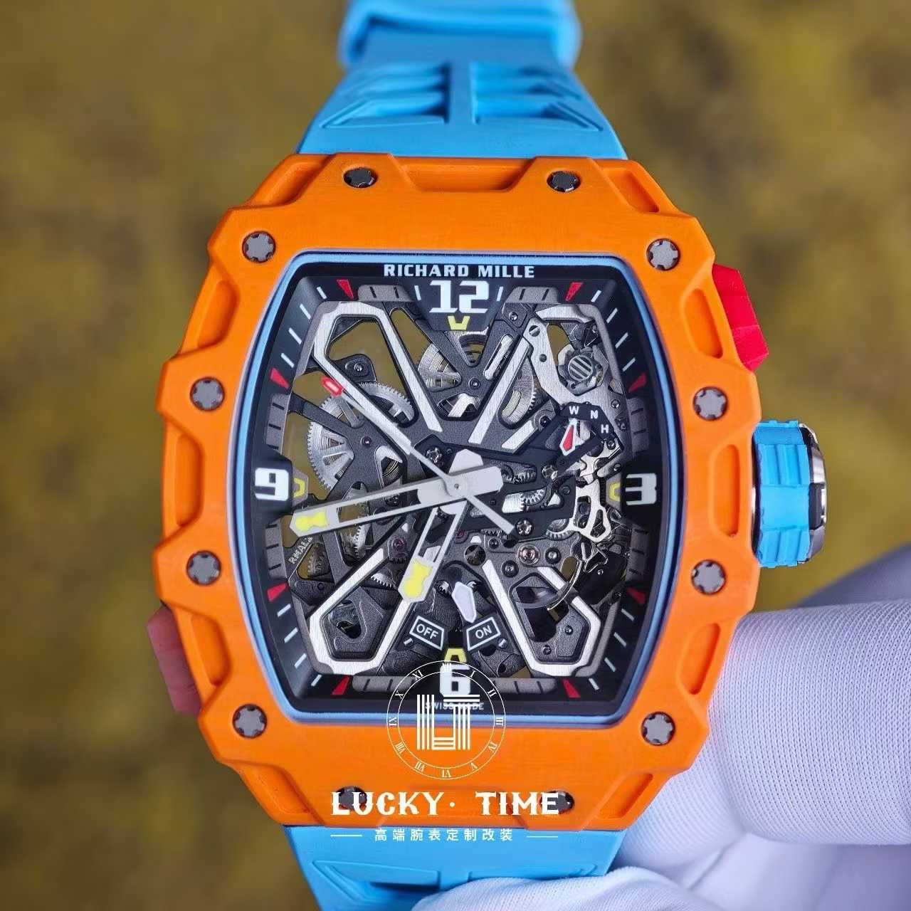 Luckytime Custom-Richard Mille RM35-03 NTPT Orange